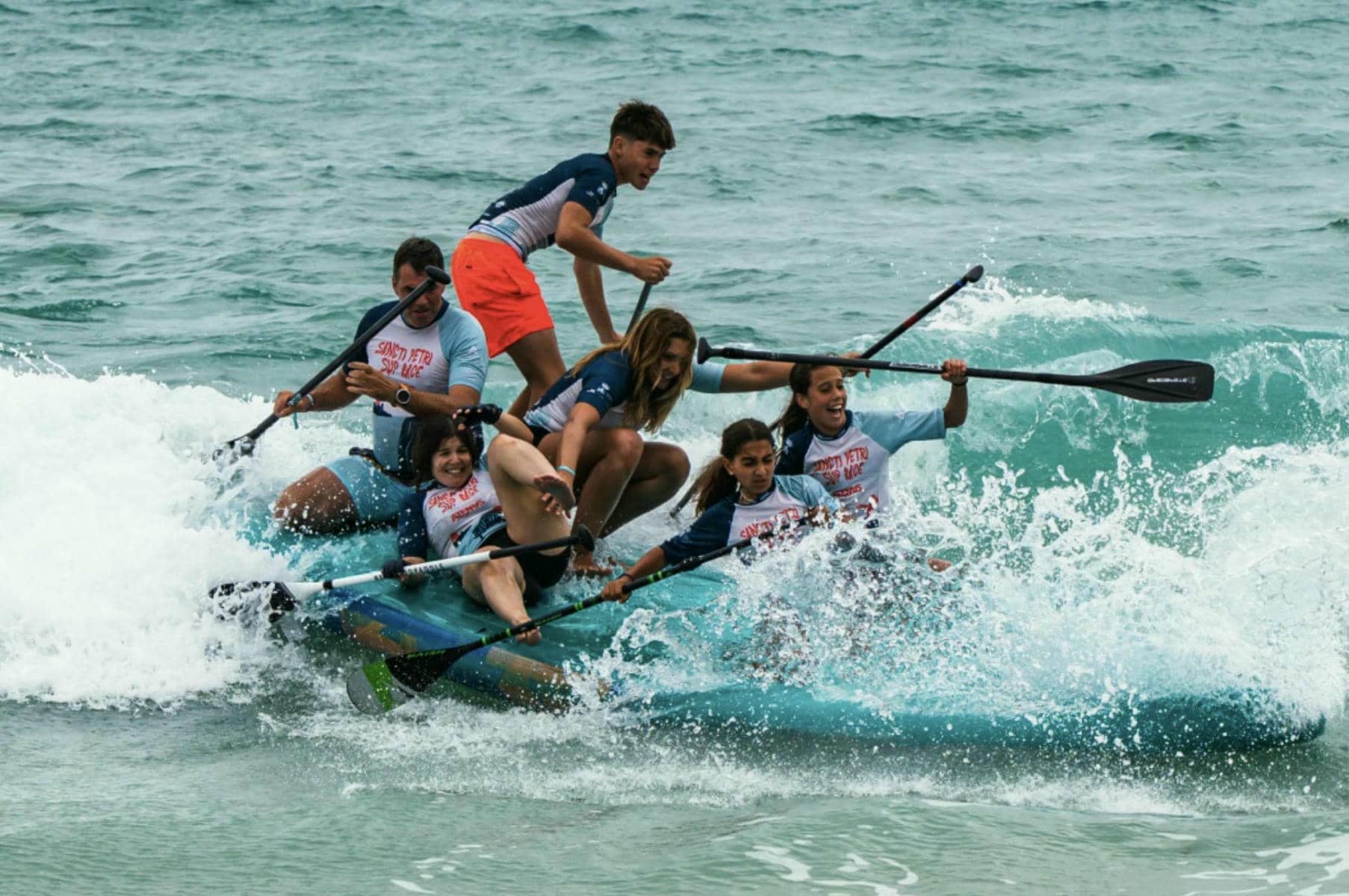Una edición pasada de Sup Race Sancti Petri en Chiclana. 