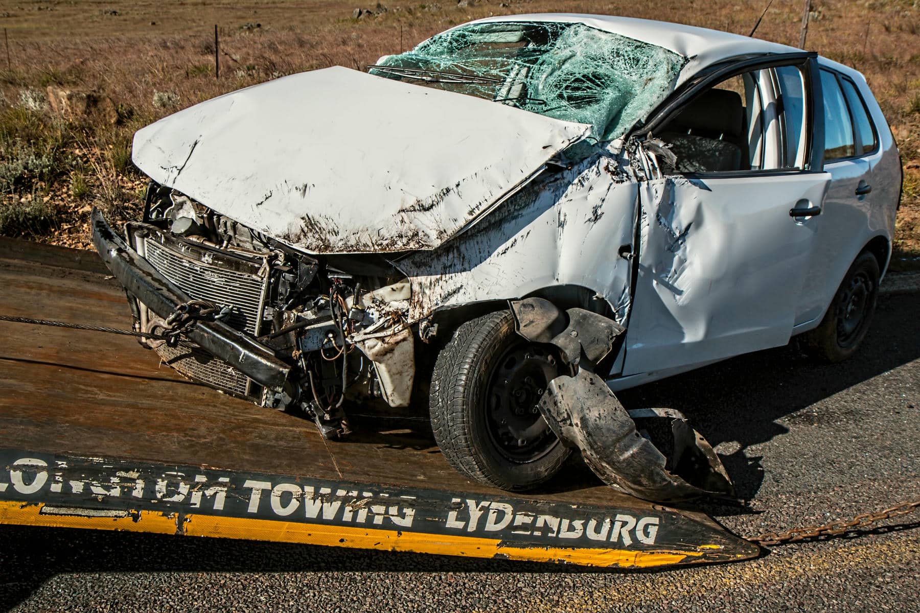 Un accidente de coche, en una imagen de archivo. 