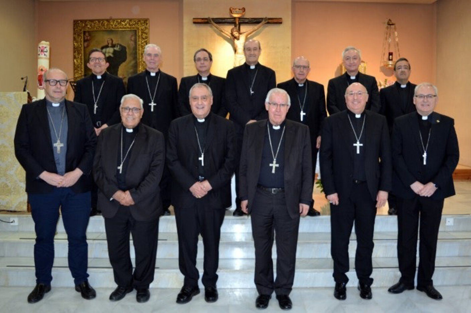 El encuentro entre los obispos andaluces.