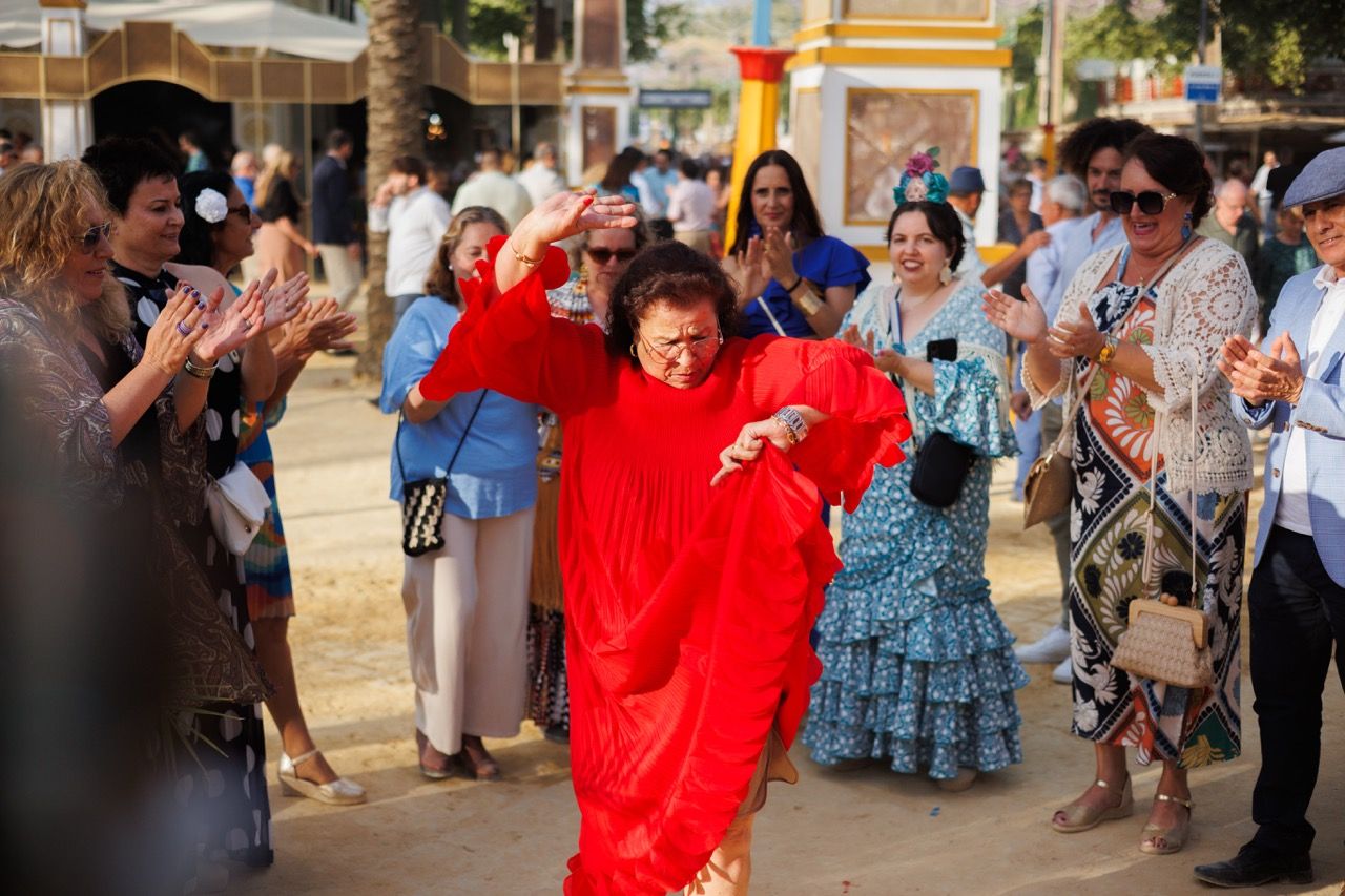 Agenda flamenca de la Feria de Jerez 2026. En la imagen, una mujer bailando por bulerías.