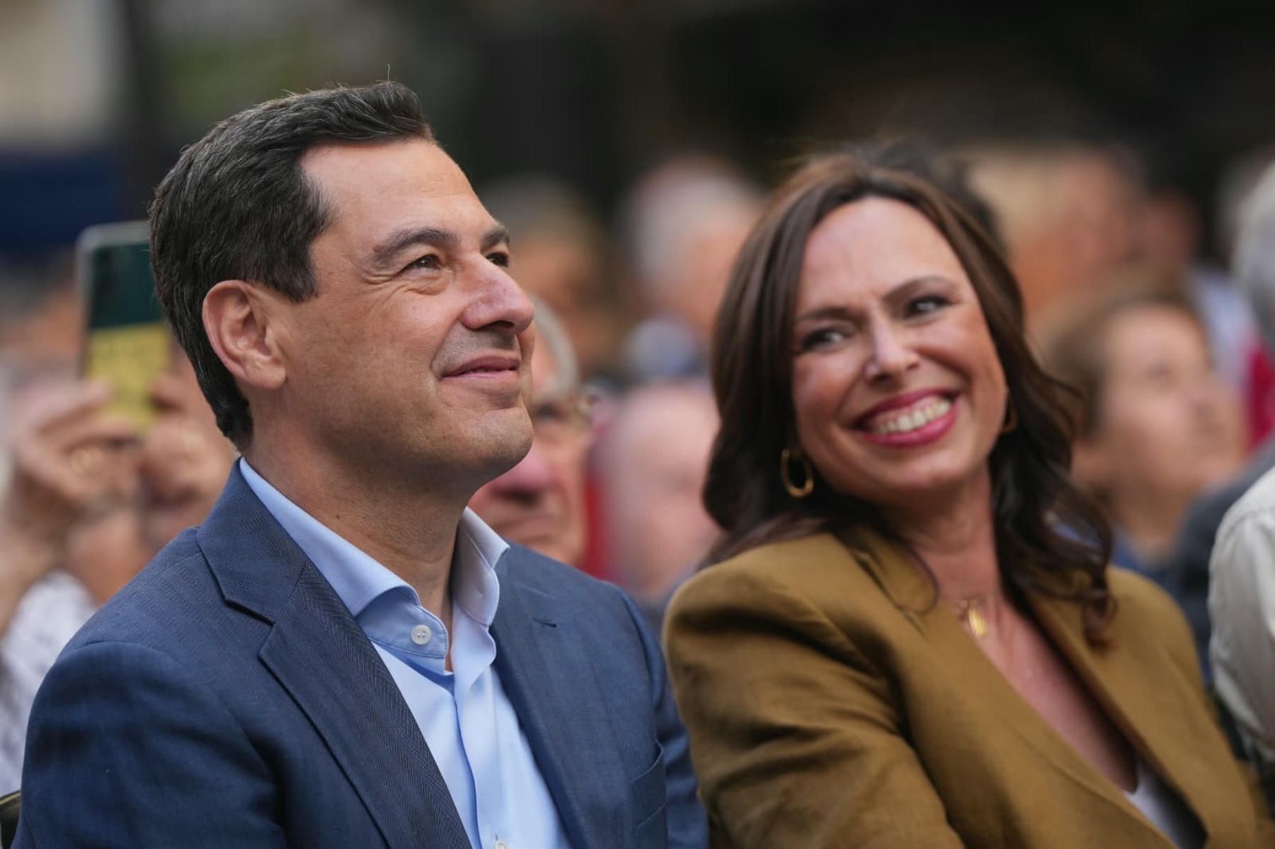 Moreno, en un acto de campaña este martes.
