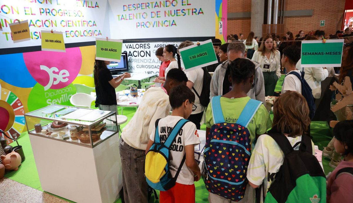 Uno de los espacios de la feria.
