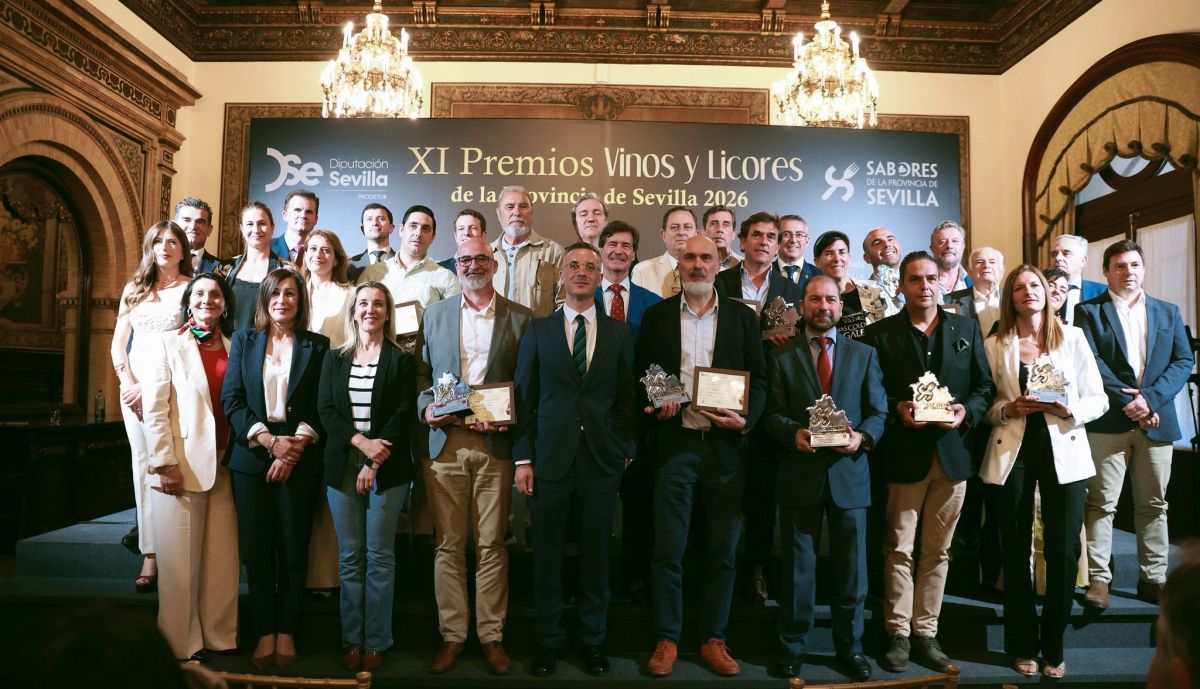 Todos los profesionales premiados en el Hotel Alfonso XIII.