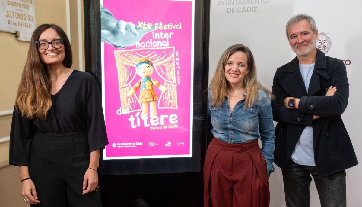 Presentación del Festival Internacional del Títere en Cádiz.