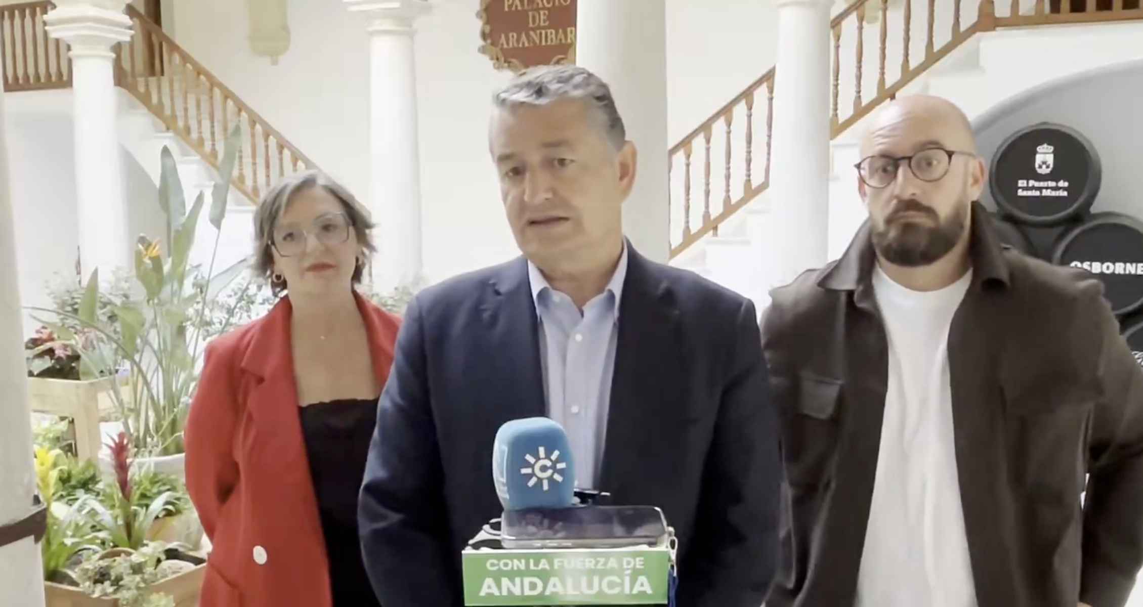 Antonio Sanz, tras su presencia en las Jornadas sobre Diabetes Infantil celebradas en El Puerto de Santa María.