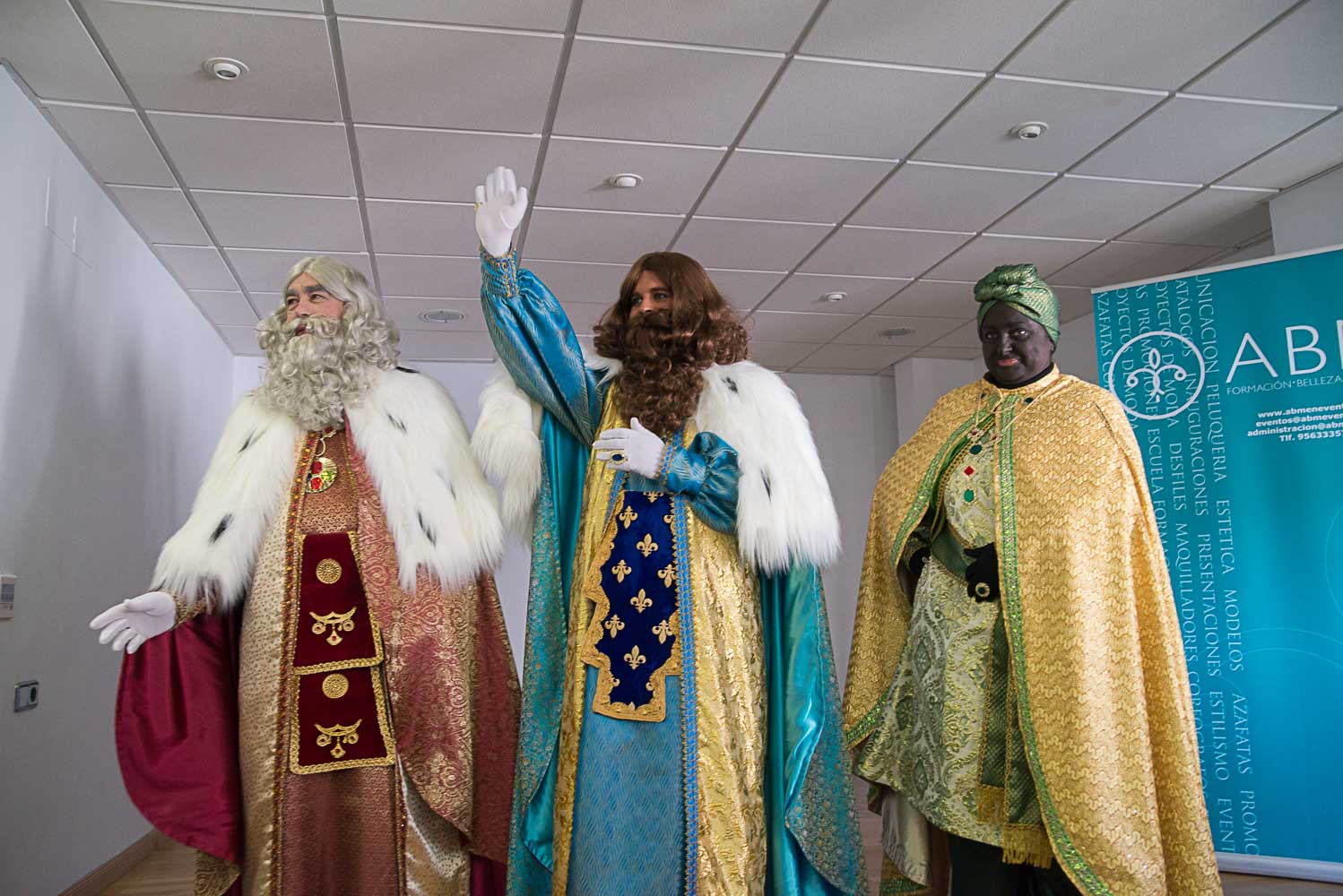 Los Reyes Magos de Jerez en una Navidad pasada. Los Reyes Magos de Jerez en una Navidad pasada.