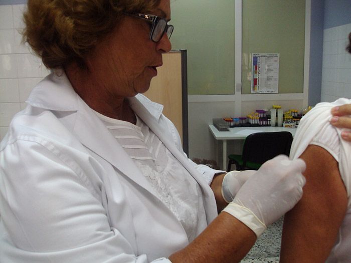 Vacuna contra la gripe, en una imagen de archivo.