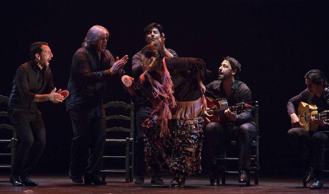 María del Mar Moreno bailando. FOTO: MANU GARCÍA. 