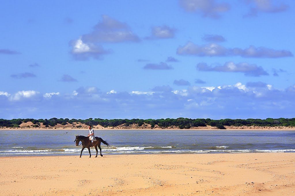 Playa Bajo de Guía Sanlúcar, en una imagen de archivo. 