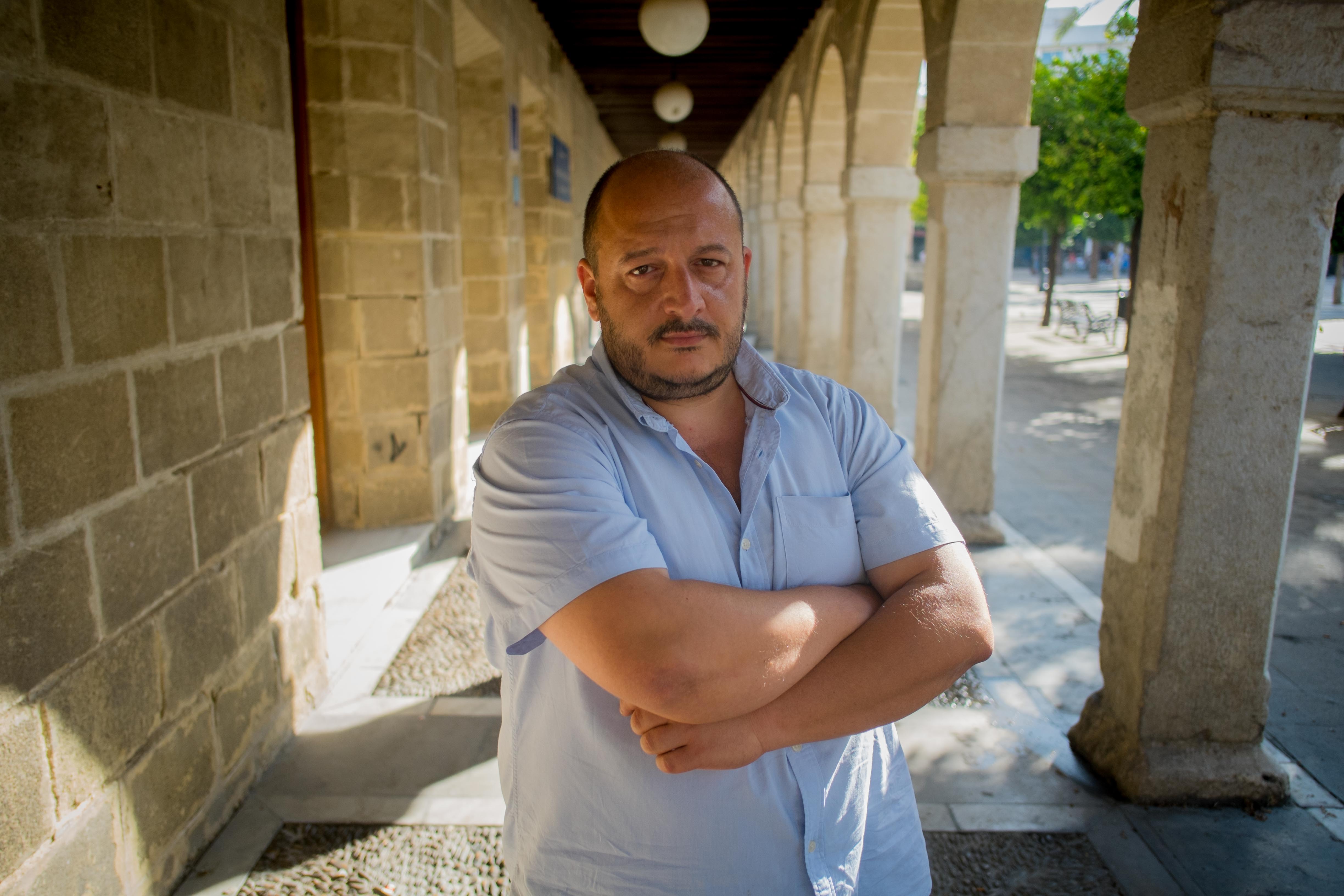 Raúl Ruiz-Berdejo, portavoz de IU, posible alcaldable de la coalición de izquierdas. FOTO: MANU GARCÍA