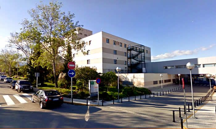 El Hospital Punta Europa de Algeciras, en una imagen de archivo.