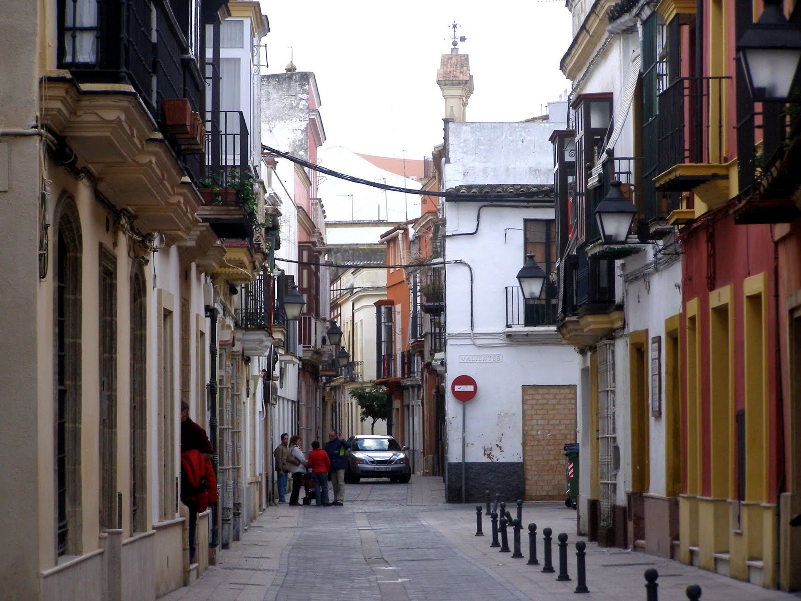 Estas dos calles del centro de Jerez, cortadas durante las próximas semanas. En la imagen, calle Bizcocheros, Jerez.