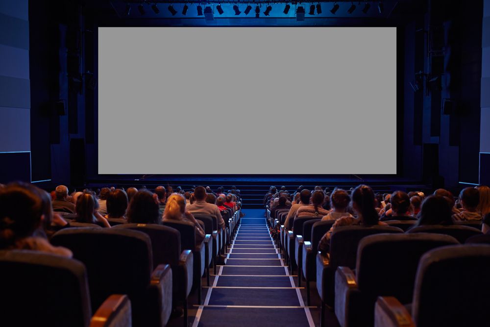 Una sala de cine en una imagen de archivo.