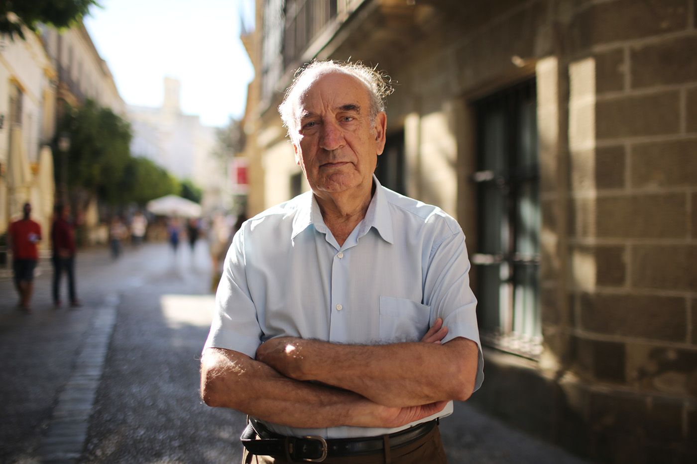 Rafael Infante en una entrevista para lavozdelsur.es