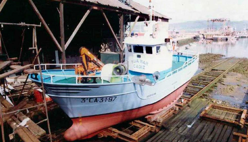 El pesquero 'Rúa Mar' en una foto del registro de pesqueros del Ministerio de Agricultura, Pesca y Alimentación.