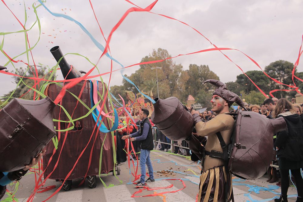 Figurantes en la pasada Cabalgata de Reyes. FOTO: MANU GARCÍA