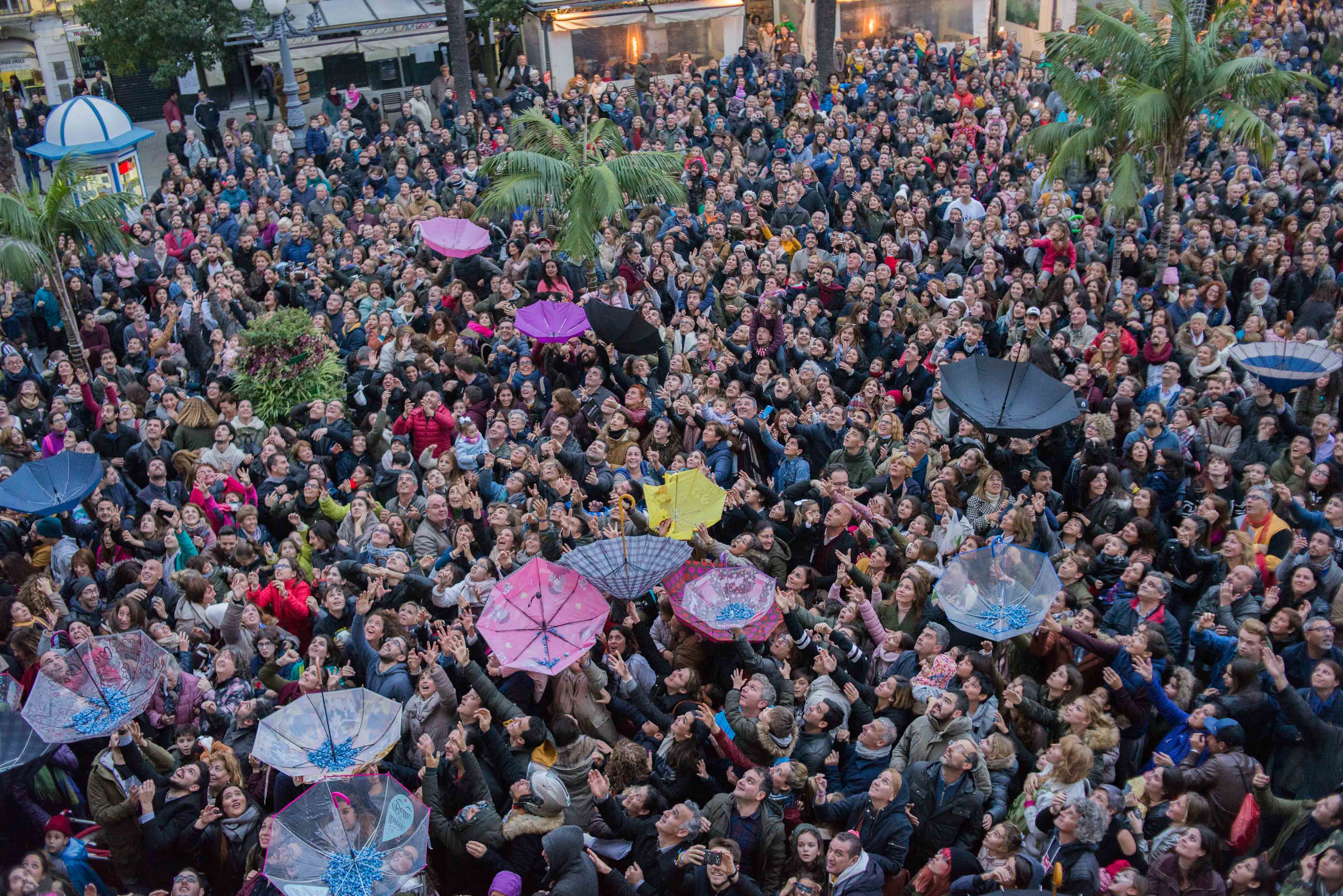 Una pasada Cabalgata de Reyes en Cádiz.