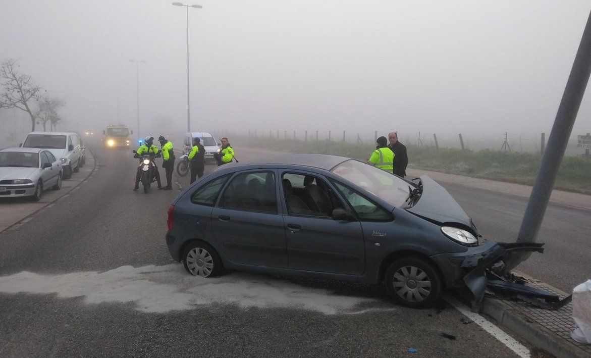 Imagen de un accidente en Jerez, en una foto de archivo.