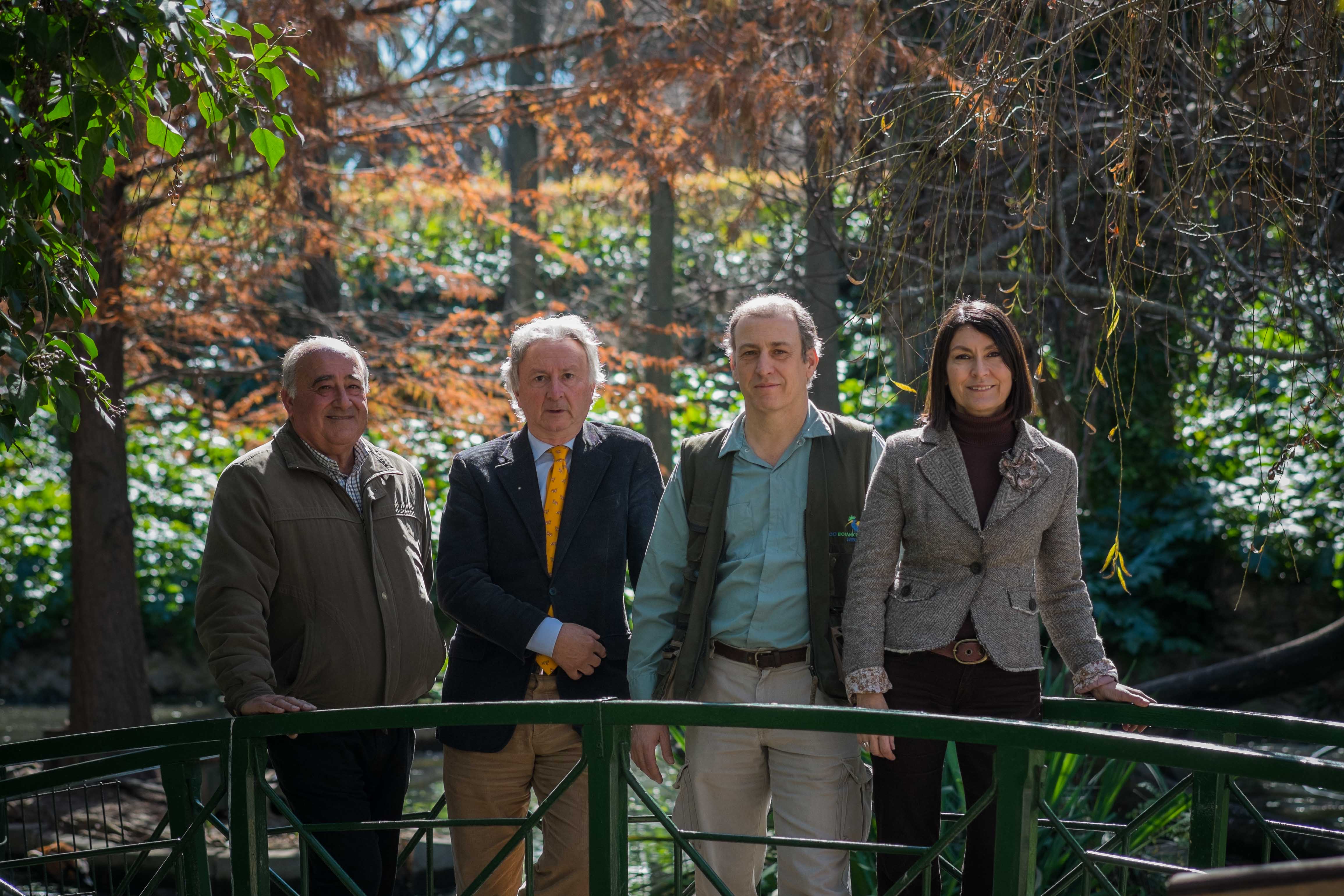 De izquierda a derecha, José Miguel Cantos, Manuel Barcells, José María Aguilar y Ana Timerman. FOTO: MANU GARCÍA.