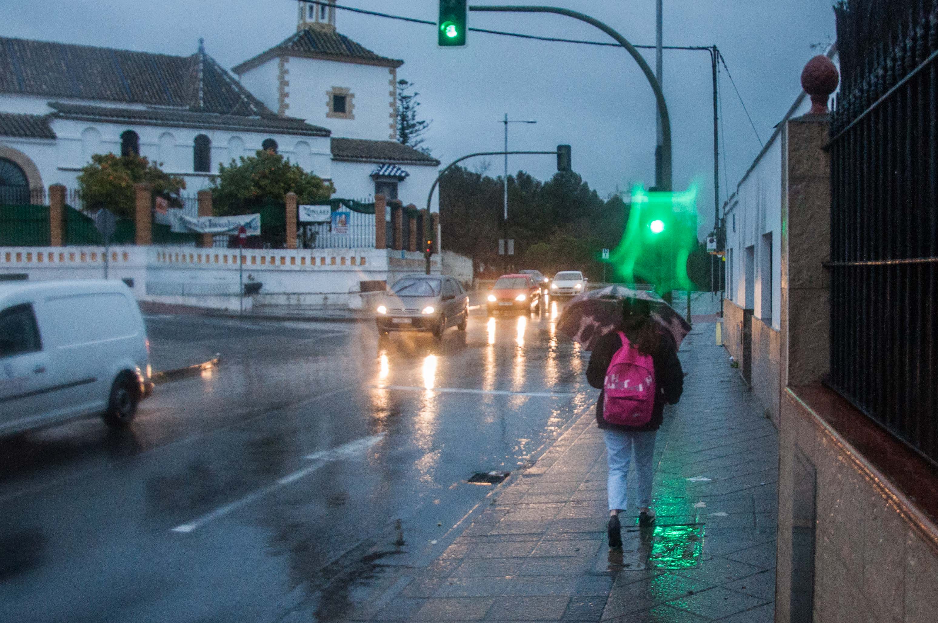Jornada de fuertes lluvias, como las de esta imagen de archivo. FOTO: MANU GARCÍA