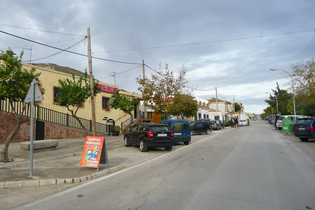 Barriada rural de Lomopardo, donde se encontró el cadáver de la mujer.