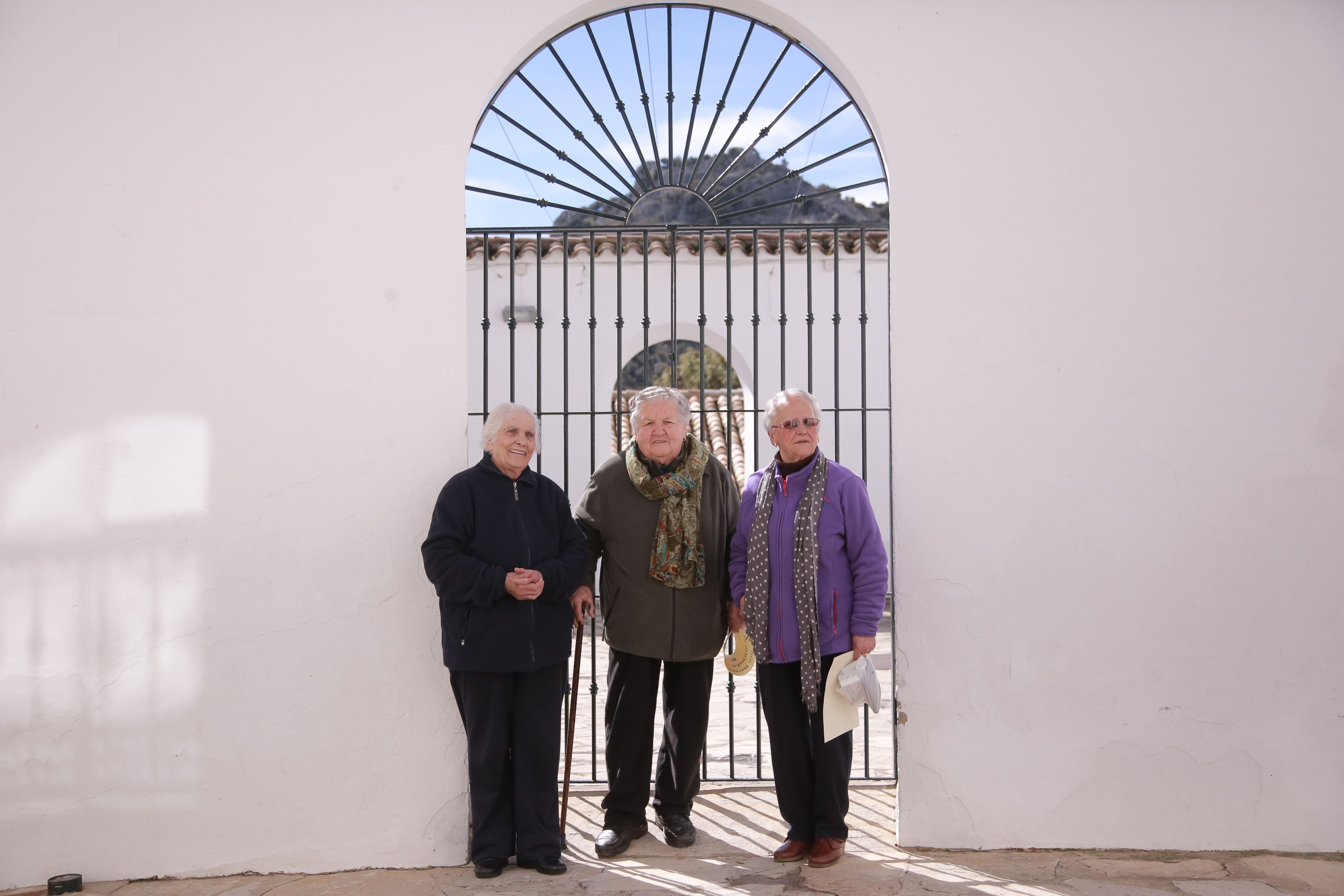 Vecinos de Villaluenga, en una imagen de archivo. FOTO: JUAN CARLOS TORO