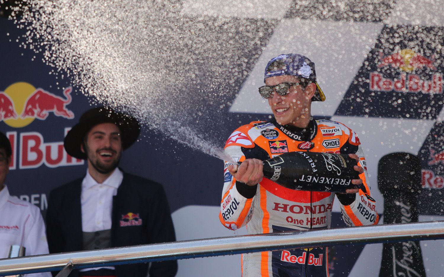 Marc Márquez, en el Gran Premio en Jerez de 2018. FOTO: JUAN CARLOS TORO.