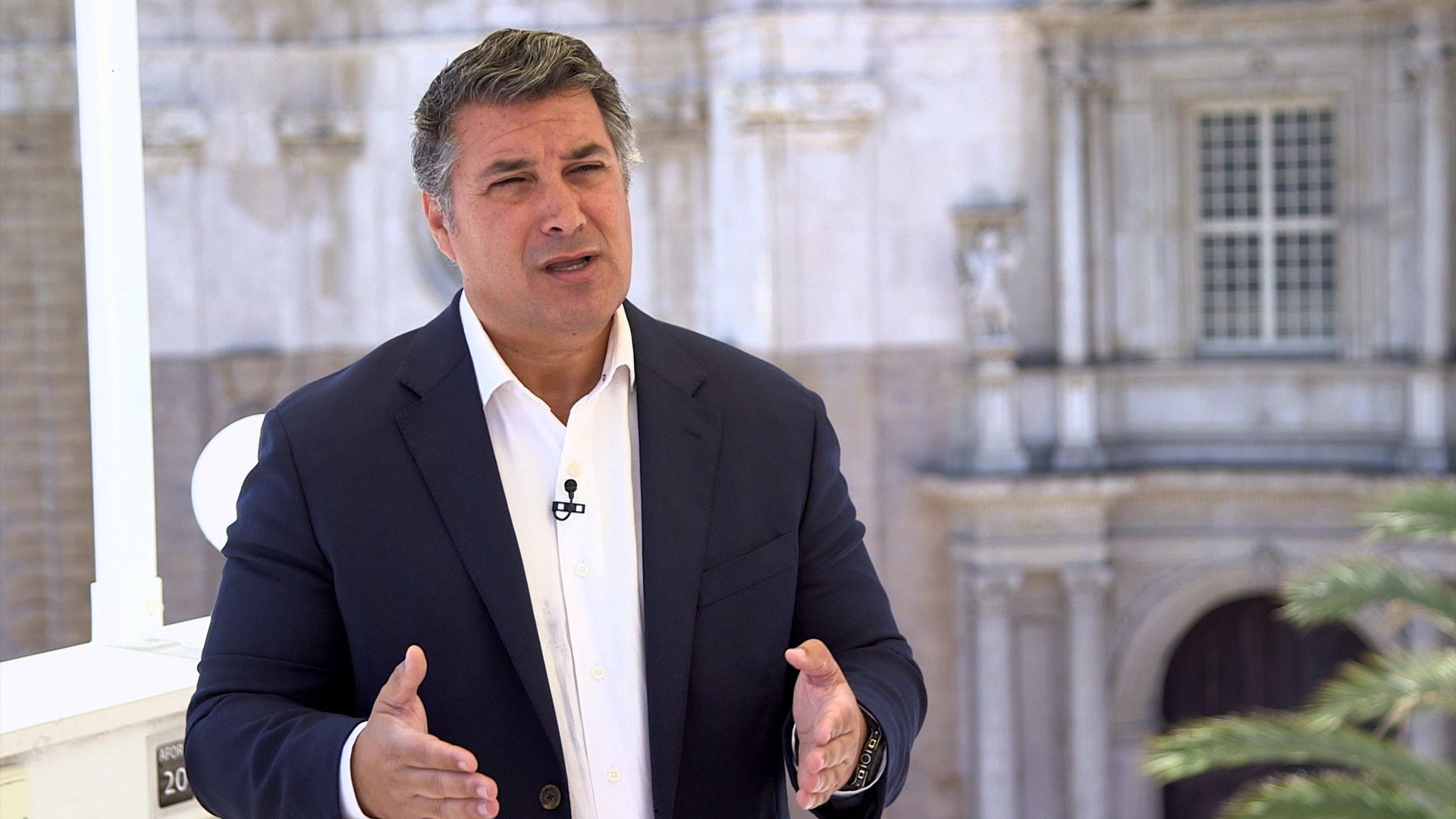 El portavoz popular Ignacio Romaní. 