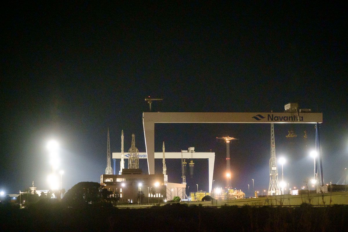 Los astilleros de Navantia, en una imagen reciente.
