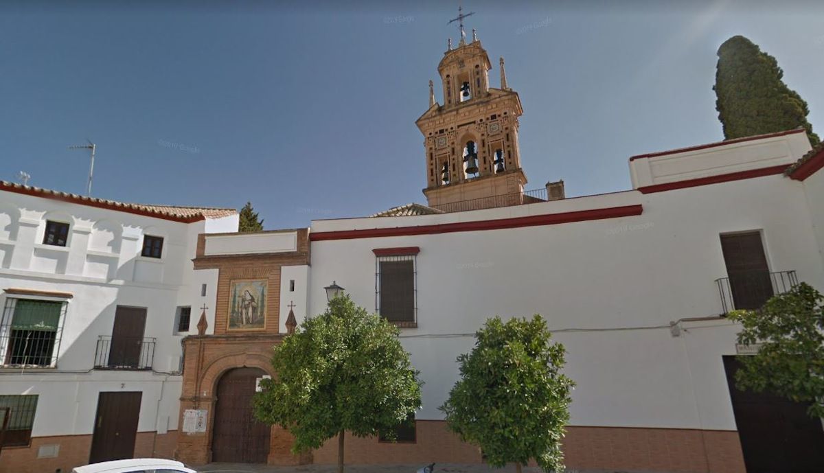 Convento de clausura de Santa Paula donde se encuentran confinadas 19 hermanas en Sevilla, Google Maps.