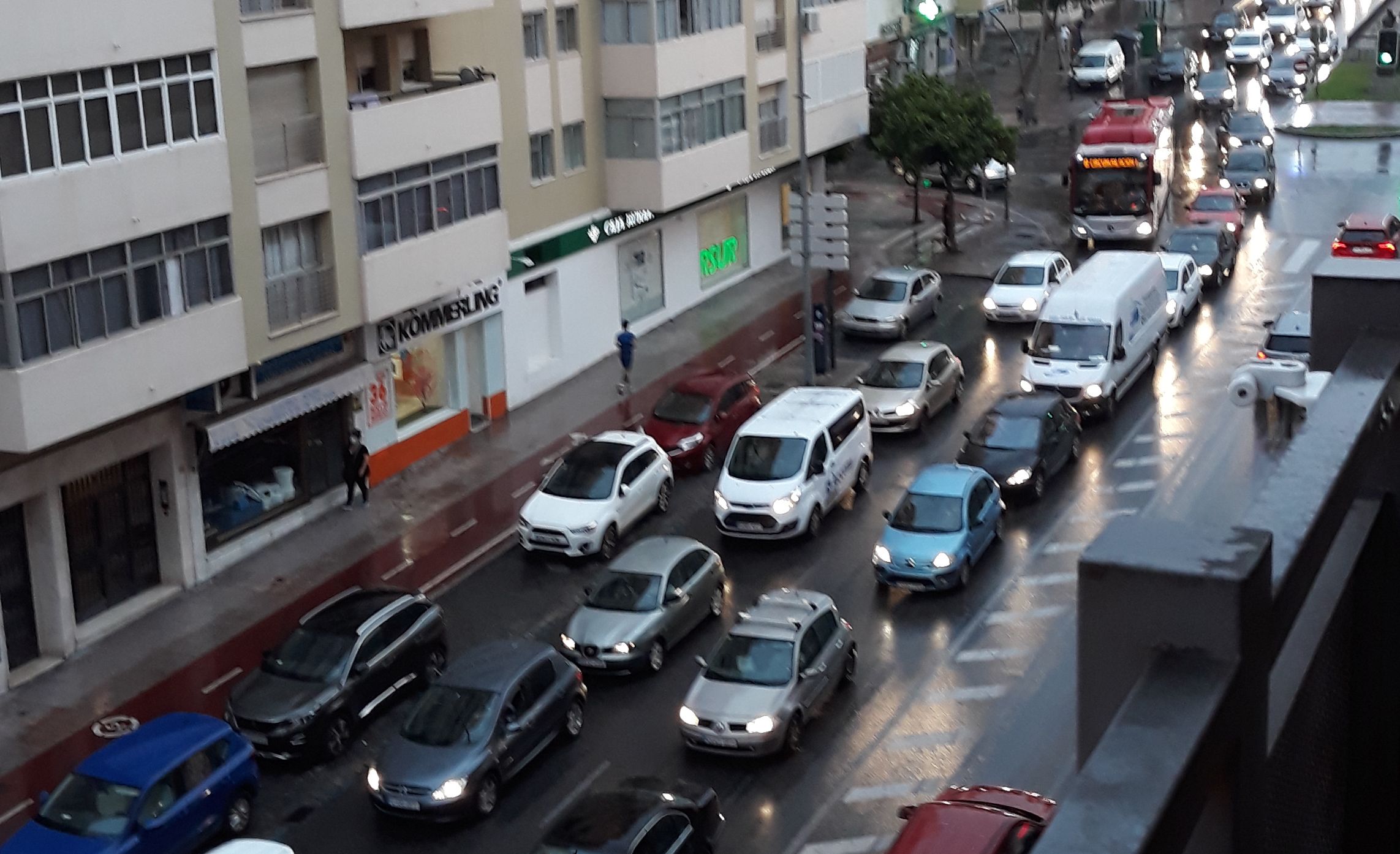 Vista desde la terraza.