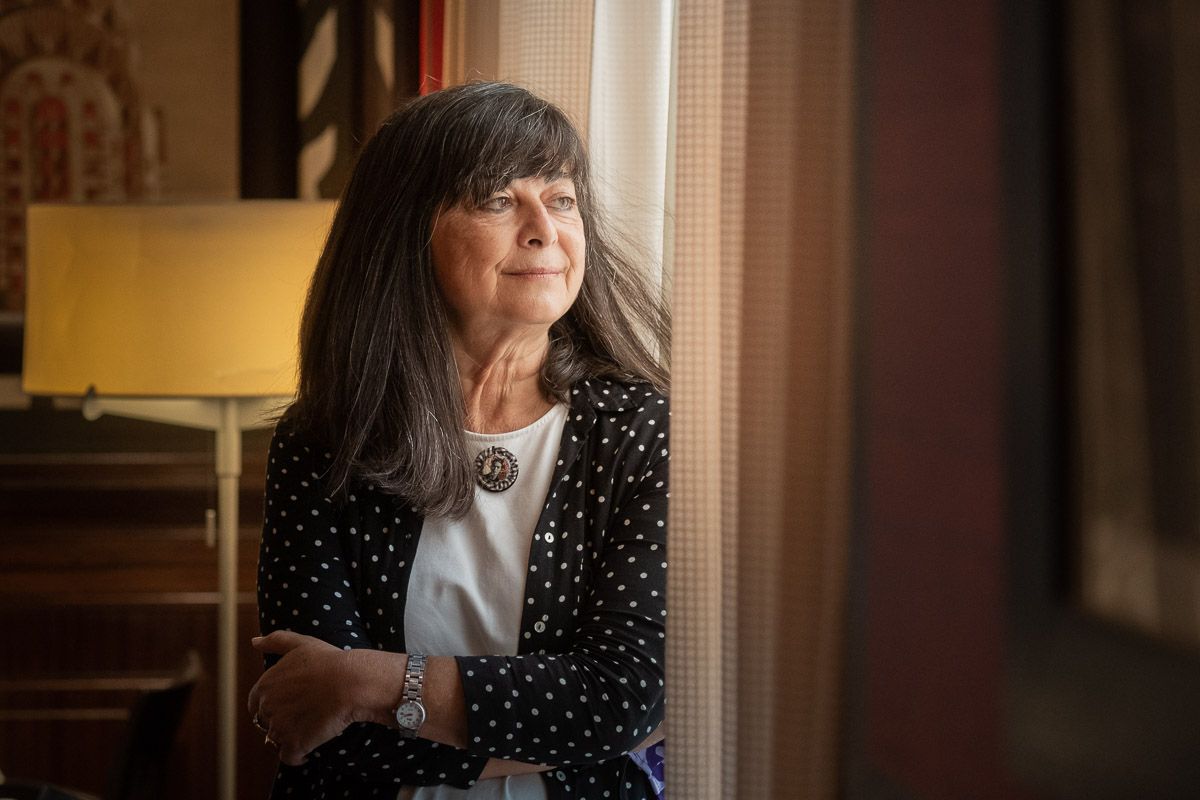 Ana Hernández, presidenta de Compi, la Coordinadora de Organizaciones de Mujeres para la Participación y la Igualdad.