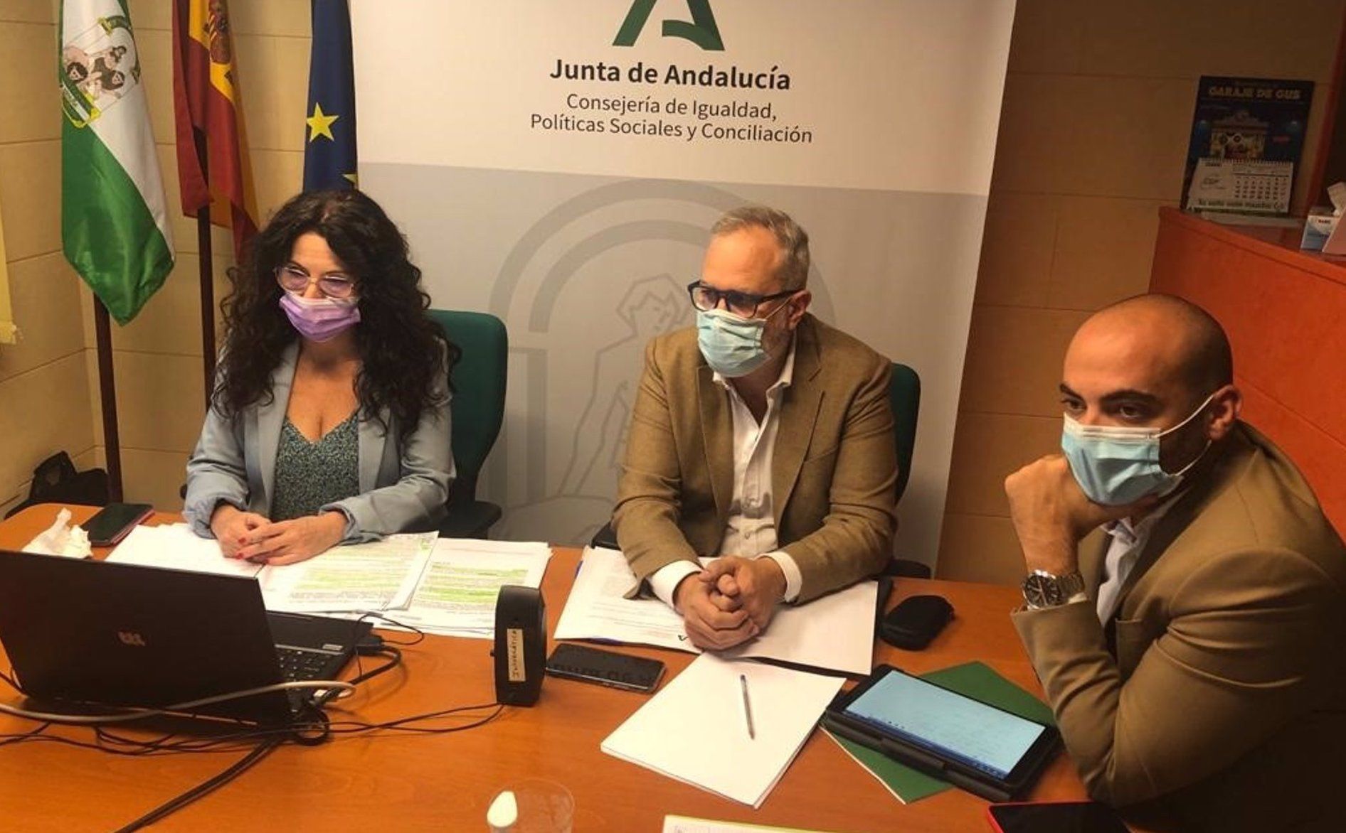 La consejera Rocío Ruiz, en una reunión reciente.