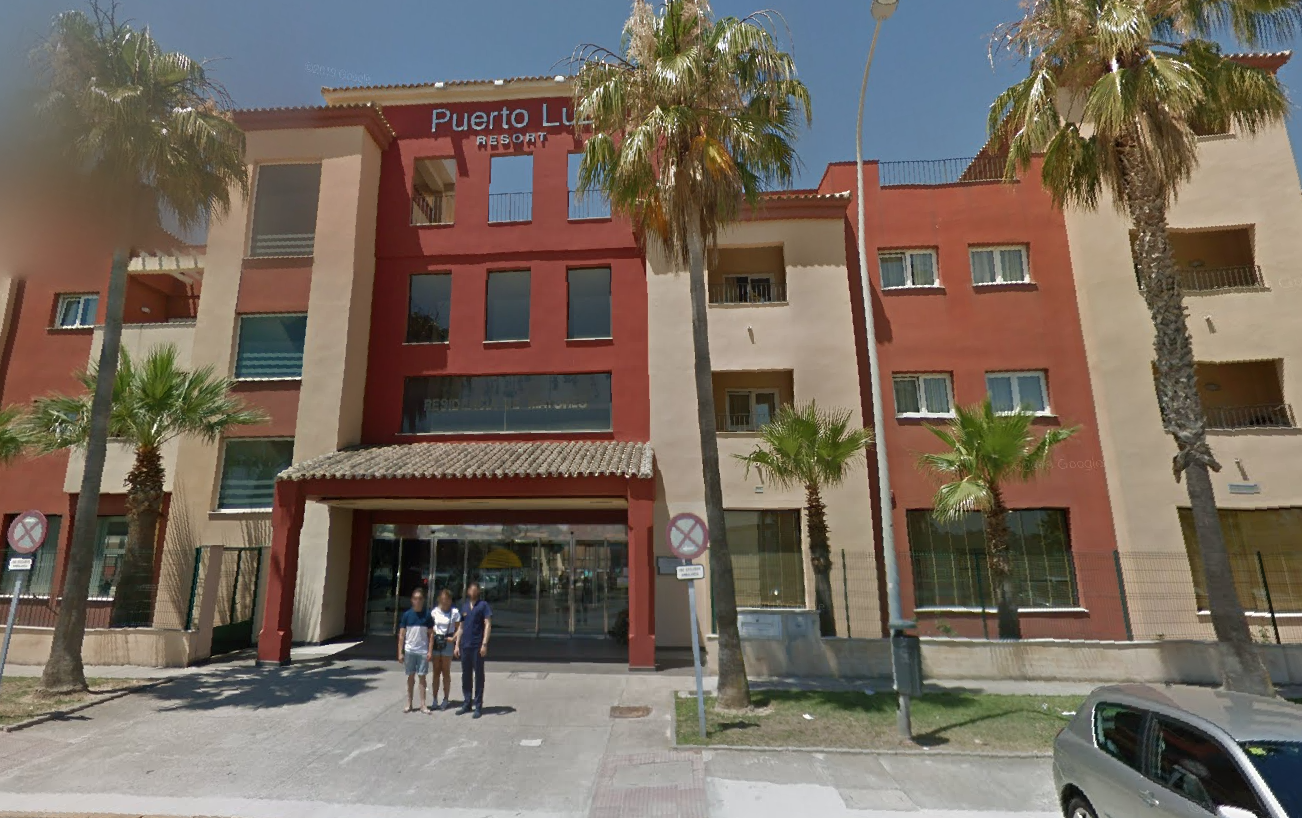 La residencia Puerto Luz de Valdelagrana, en una imagen de Google Maps.
