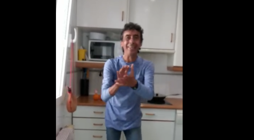 Tomasito, en un vídeo difundido en sus redes sociales.