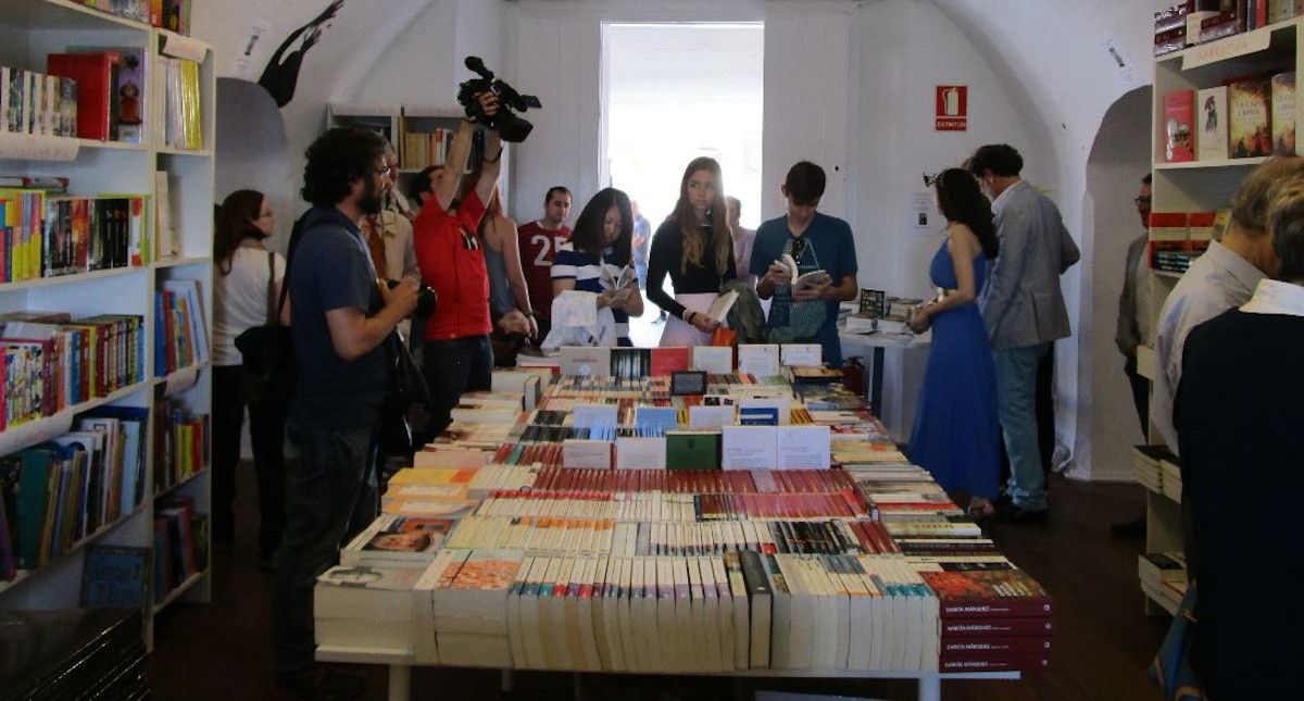 Edición pasada de la Feria del Libro de Cádiz.