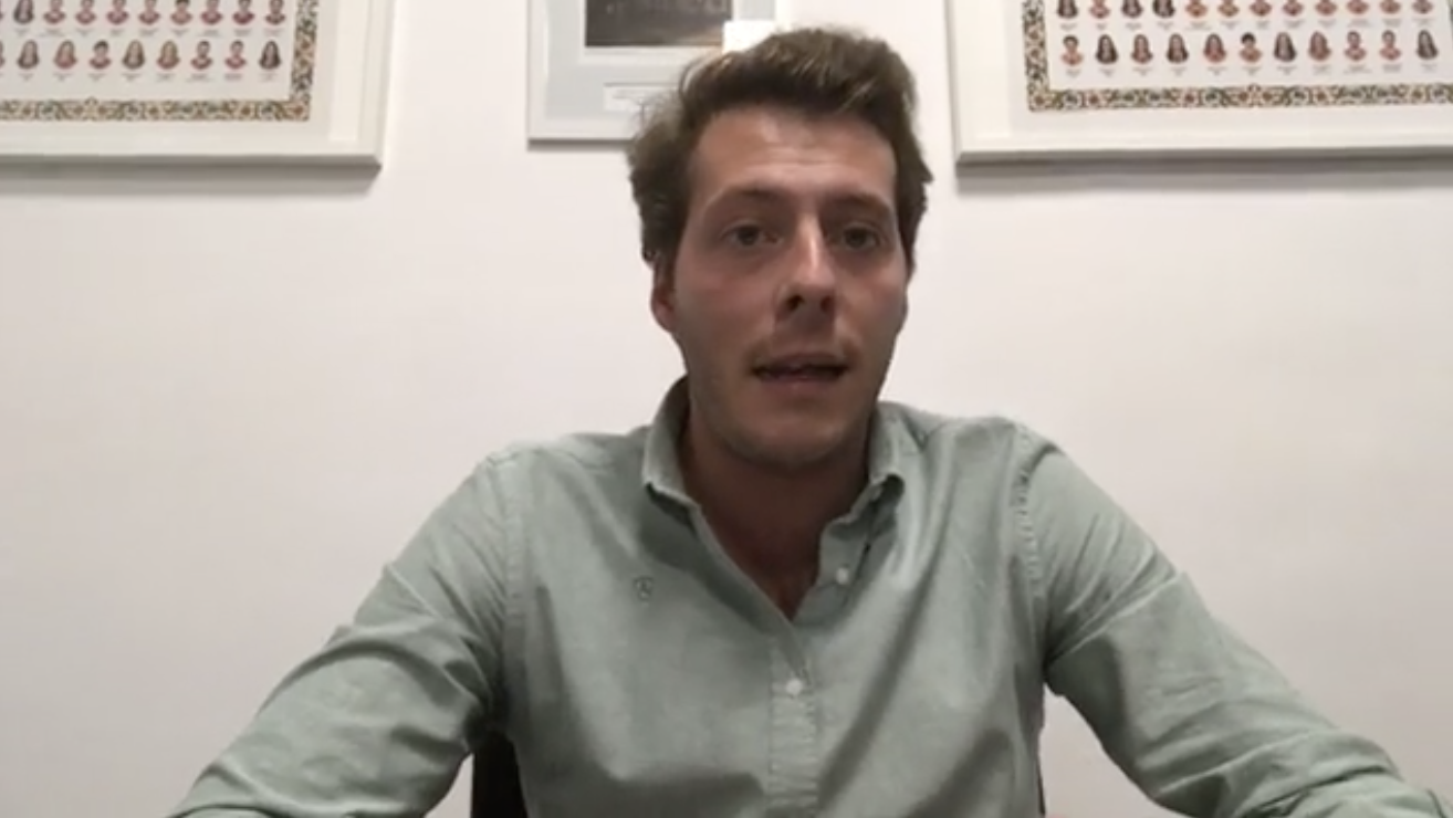 Captura del primero de los vídeos subido por el alcalde de Los Molares.