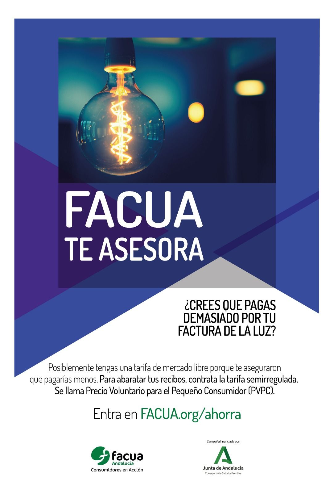 Fragmento de la campaña de Facua.