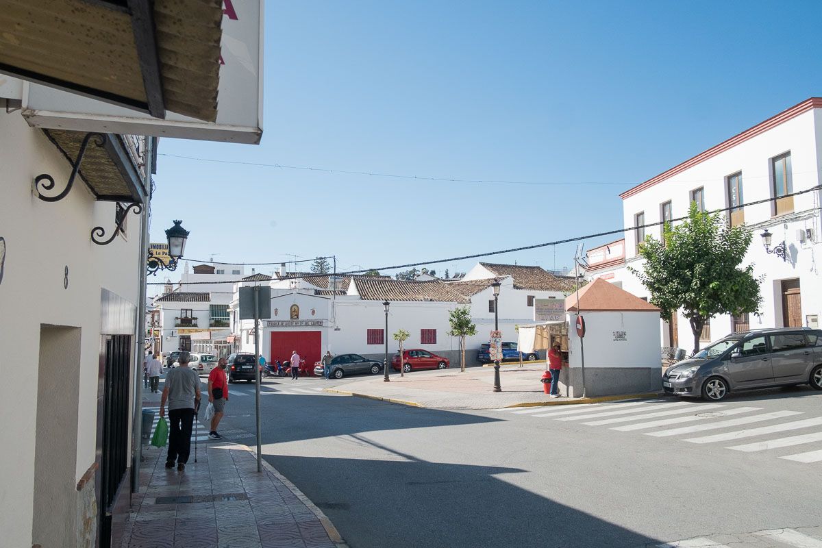 Las calles de Bornos, en una imagen reciente.