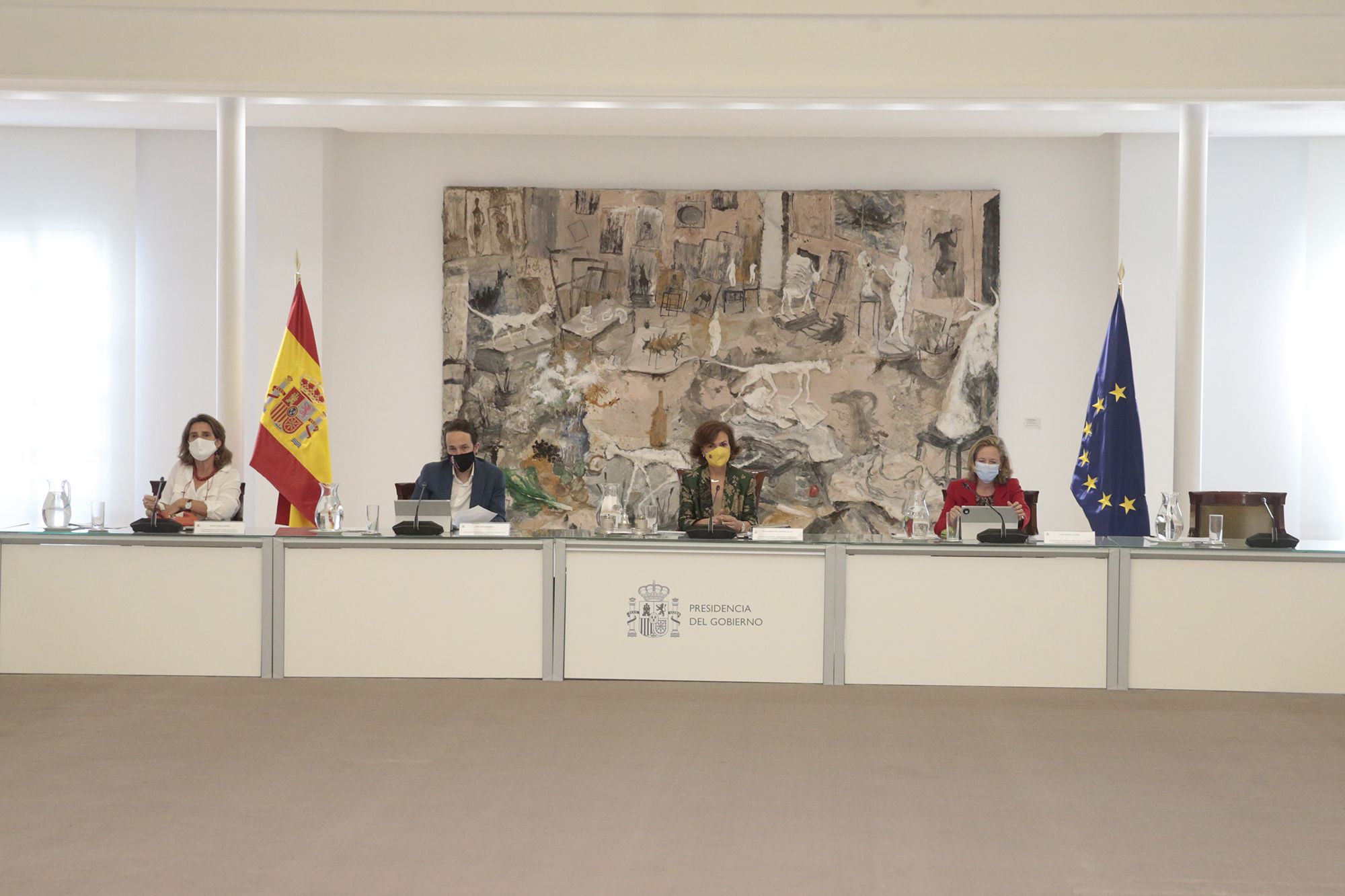 Consejo de Ministros. Foto de Moncloa. J.M. Cuadrado
