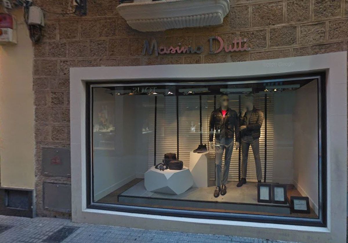 La tienda de Massimo Dutti de Cádiz peligra, Google Maps.