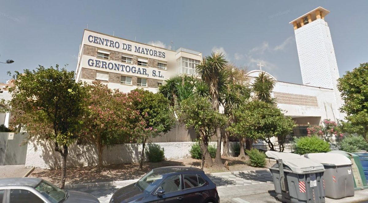 Declarado un nuevo brote con 30 positivos en la residencia de mayores Miramar de Algeciras, Google Maps.