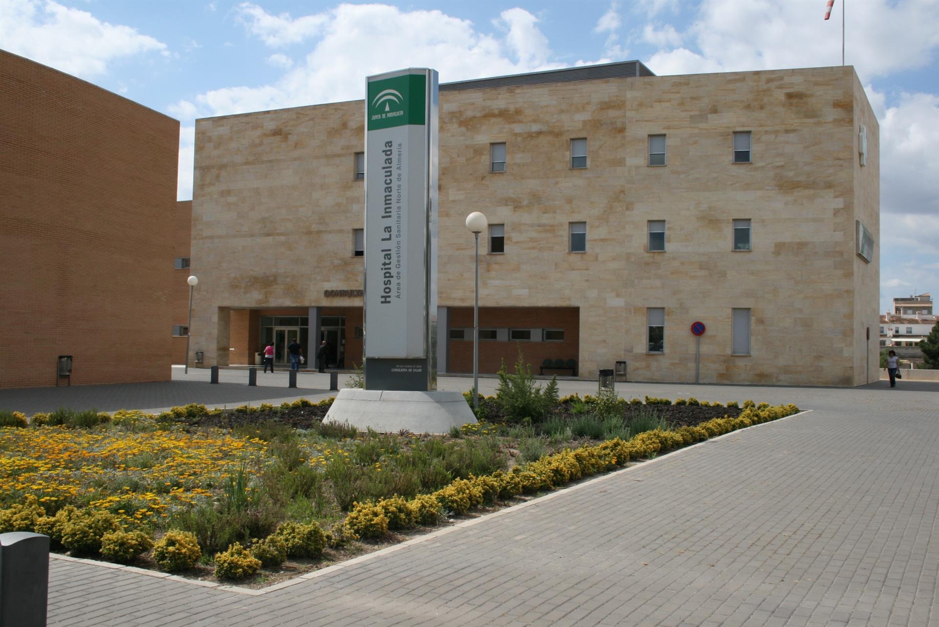 Imagen de archivo del Hospital La Inmaculada de Huércal-Overa (Almería). 