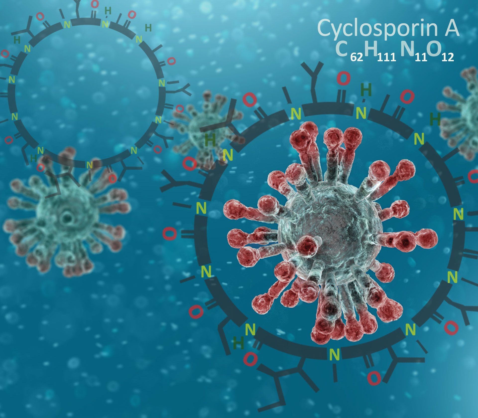 La ciclosporina, un tratamiento prometedor para pacientes hospitalizados por la COVID-19. Autor: NAEBLYS