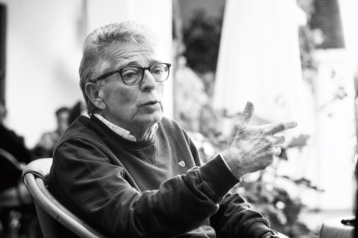 Paco González Cabaña, para una entrevista en lavozdelsur.es en el pasado.