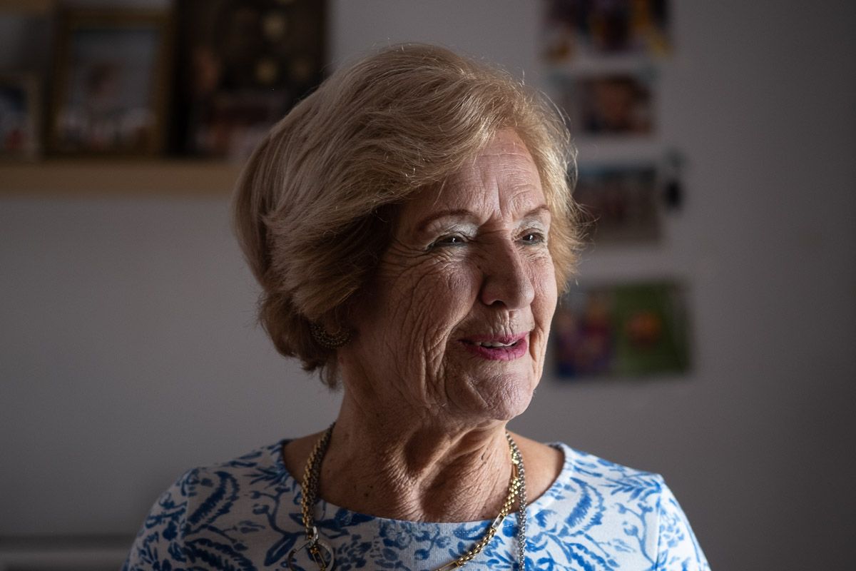 Retrato de Carmeluchi, una de las matriarcas gaditanas. Autor: Manu García