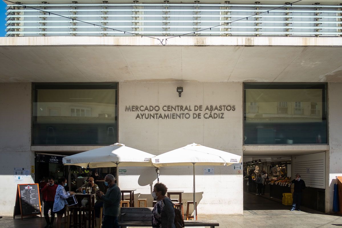 El Mercado de Abastos de Cádiz en una imagen reciente. 