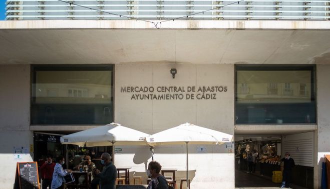 El Mercado de Abastos de Cádiz en una imagen reciente. 