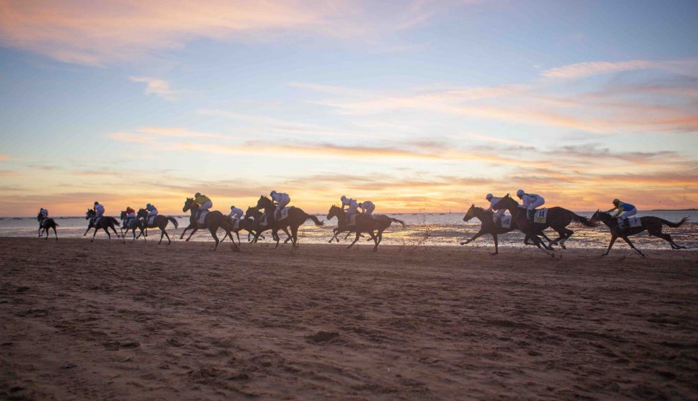 Carreras de caballo en Sanlúcar. Autor: Andalucía Turismo