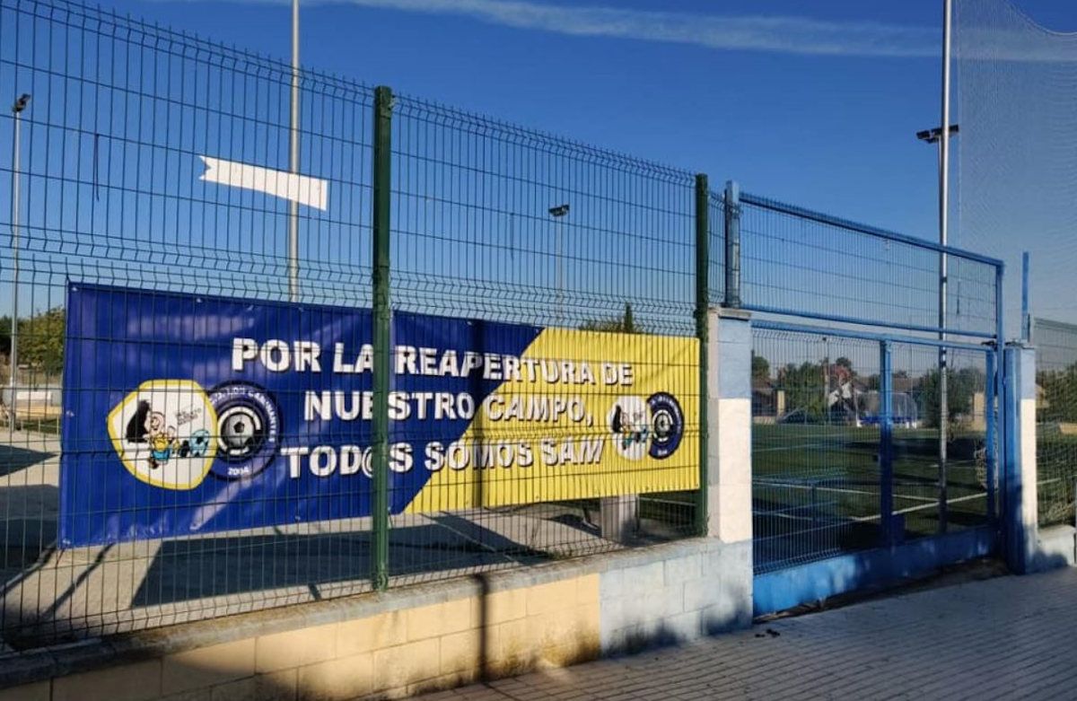 Instalaciones deportivas del colegio San Alberto Magno de Dos hermanas.